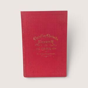 1882 Christlig Chronika Kalender E Aug Skogsbergh Swedish Hardcover Book